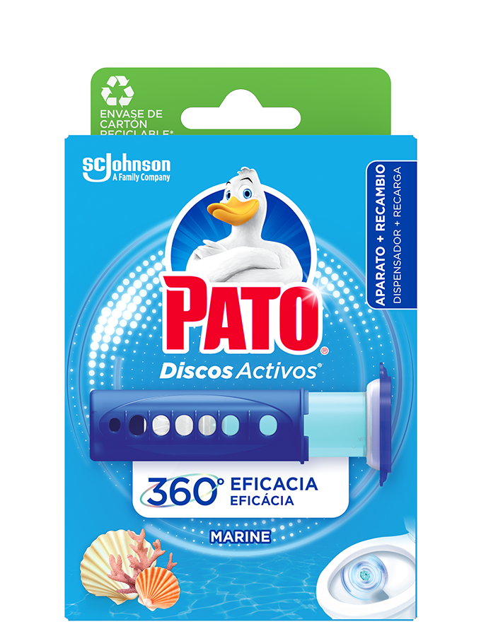 Pato WC Discos Activos Lima con aplicador y recambio por sólo 1,79